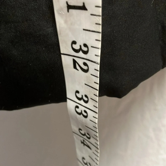 Women's Black Quilted Jacket with Fur Trim - Picture 11 of 12